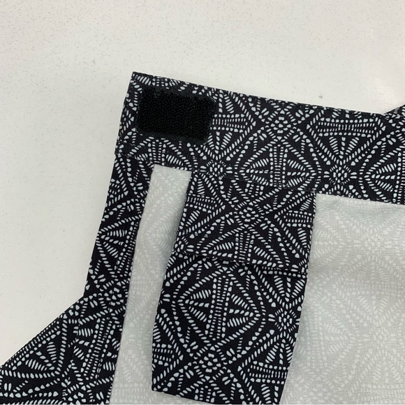 Rip Skirt Hawaii Large Abstract Print Wrap Above Knee Cover Up Beach Travel - Picture 5 of 8